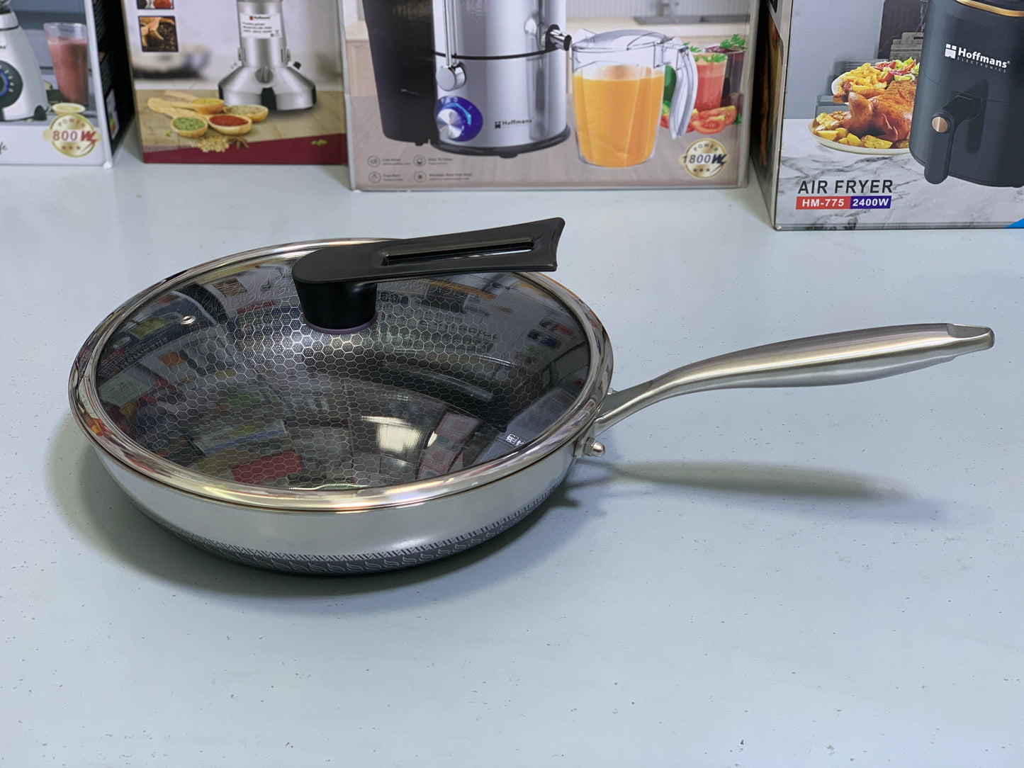 Laser Coated Shallow fry Pans| Top quality