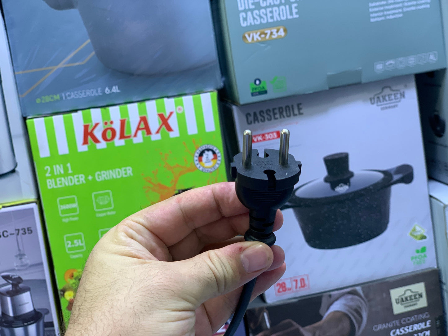 KOLAX’s LED Stand Mixer| 2000W| 7.8L bowl capacity