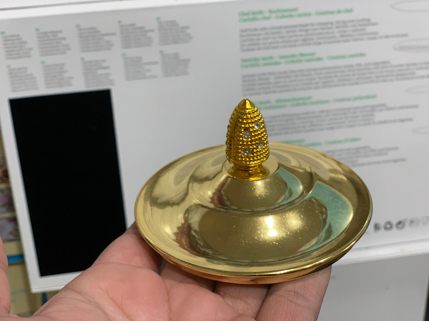 DUBAIZONES™ 3 Pieces Tea Kettles golden