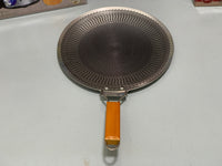 Laser Coating Tawa with Folding Wooden Handle