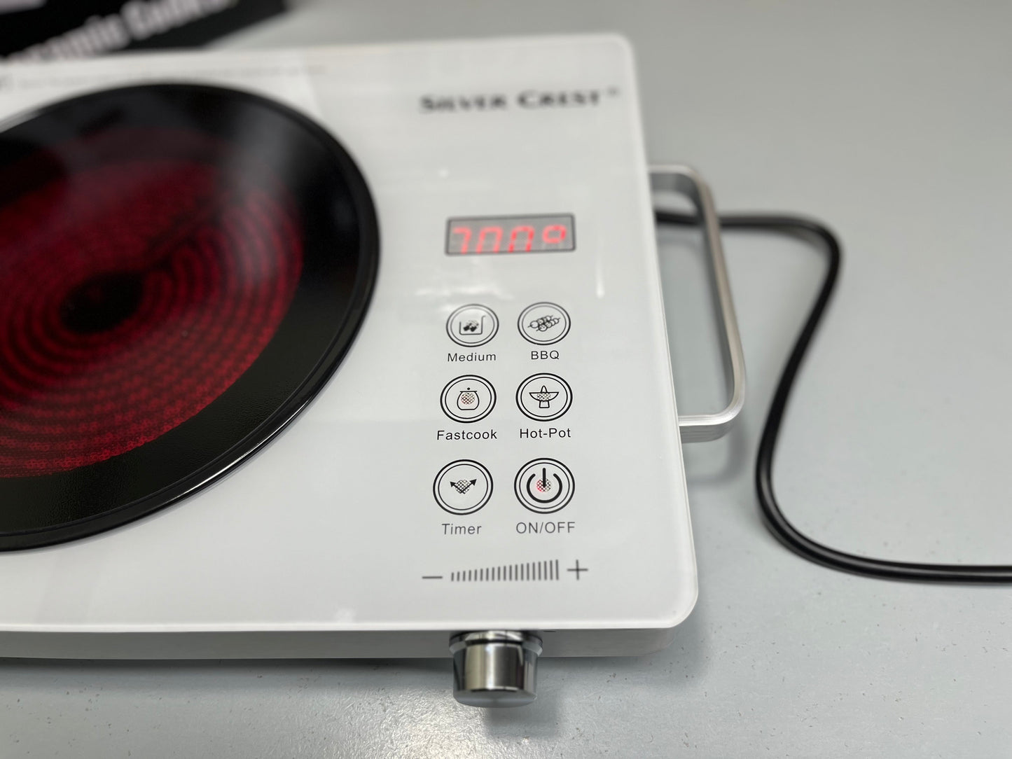 DUBAIZONES™ import Silver Crest Universal Hot Plate 2400W SC-CC88