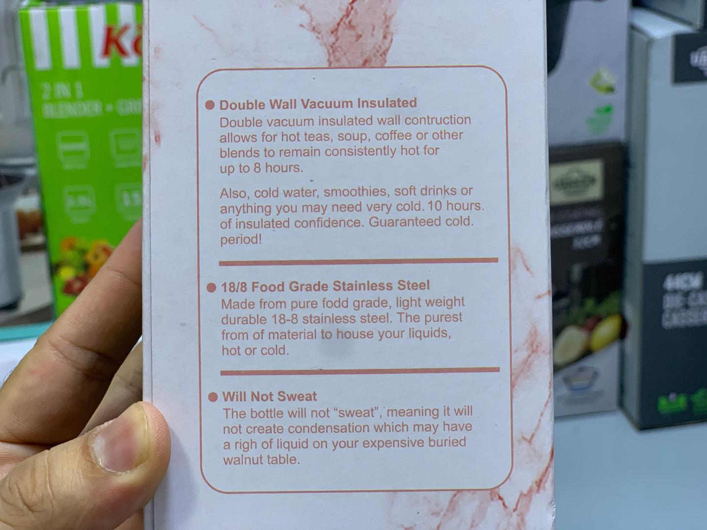 Vacuum Flask Bottle 800ml | Water Bottle