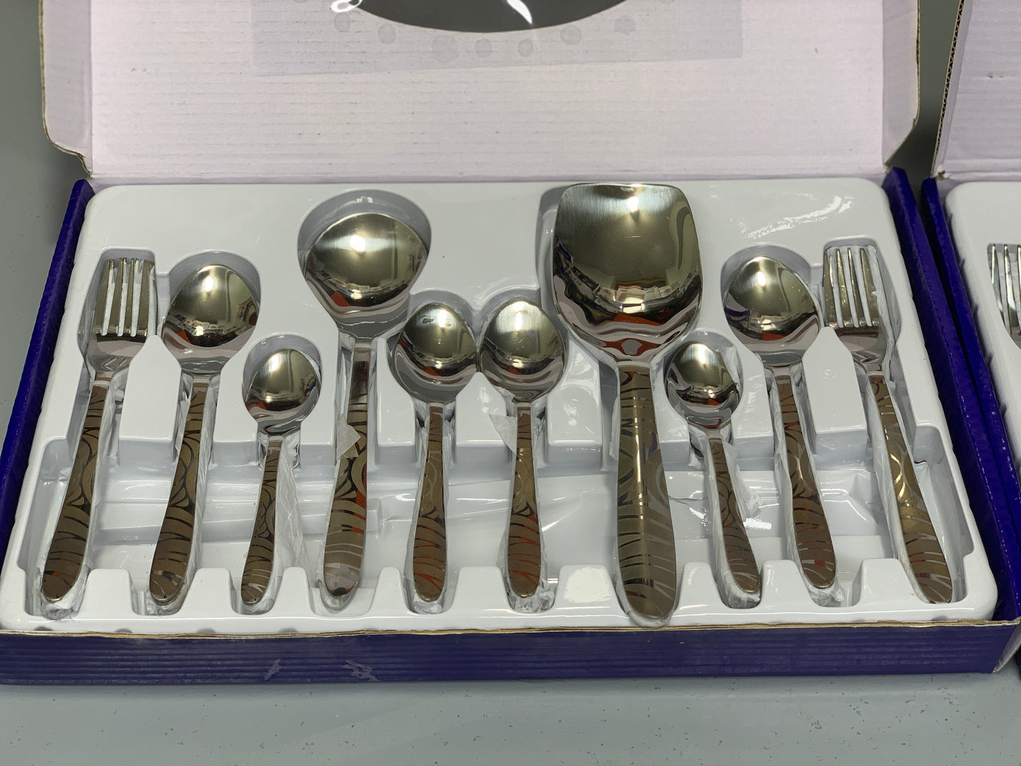 DUBAIZONES™ Arshia Stainless Steel Cutlery Set – 53 Piece