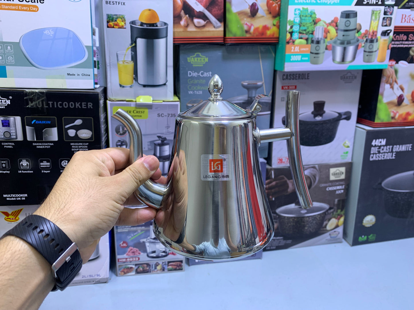 Classy Stainless Steel Tea Kettle