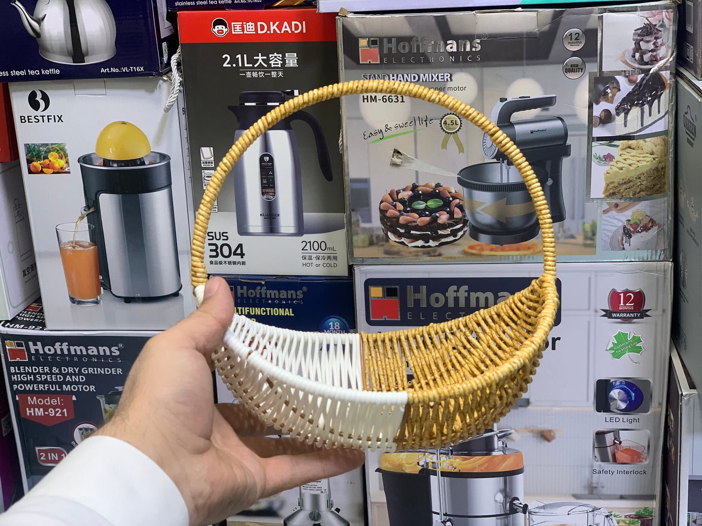 3 Pieces Fruit Basket