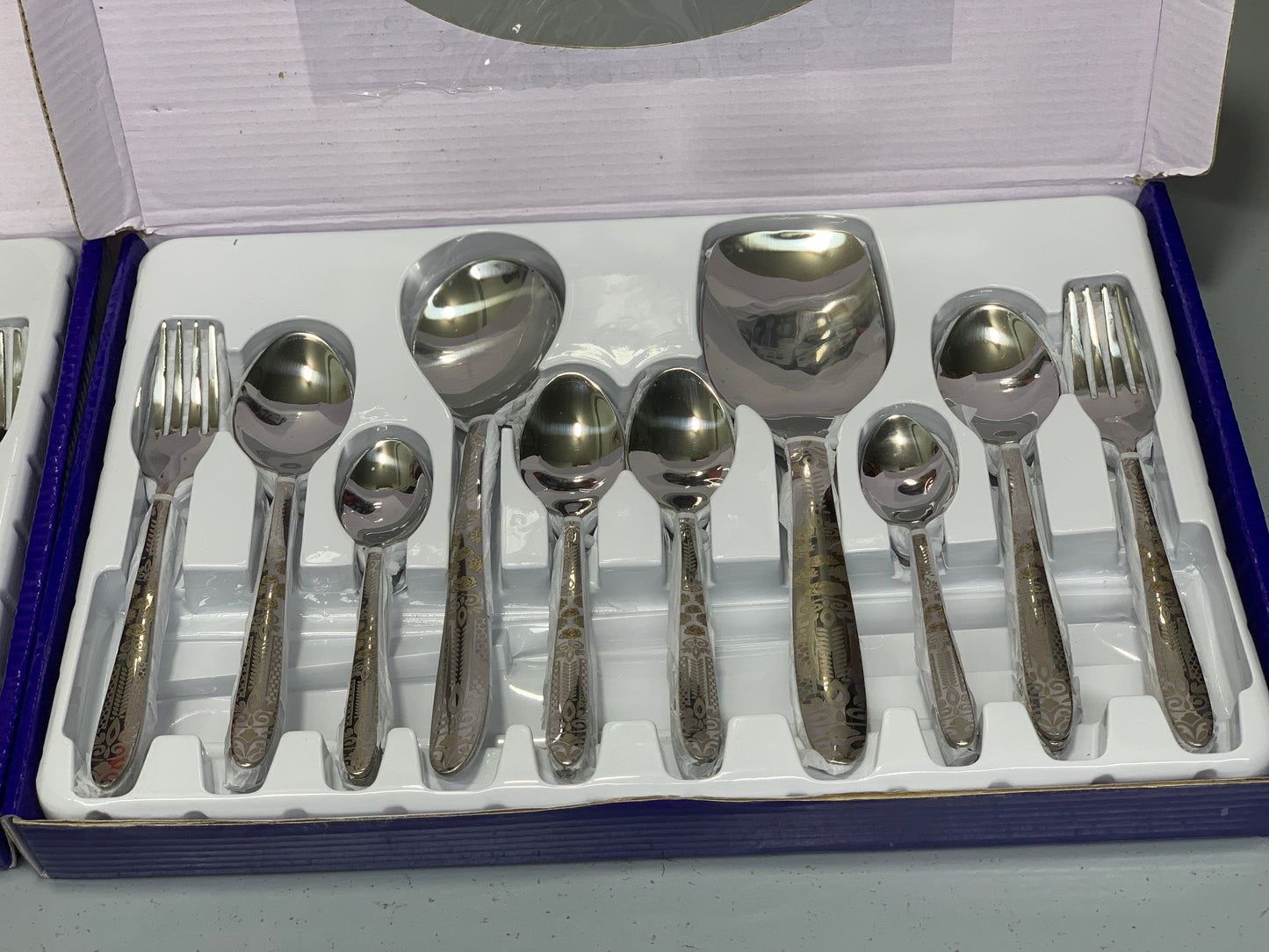 DUBAIZONES™ Arshia Stainless Steel Cutlery Set – 53 Piece