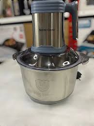 DUBAIZONES™ 5L SILVER CREST Food Chopper with 2 Blades