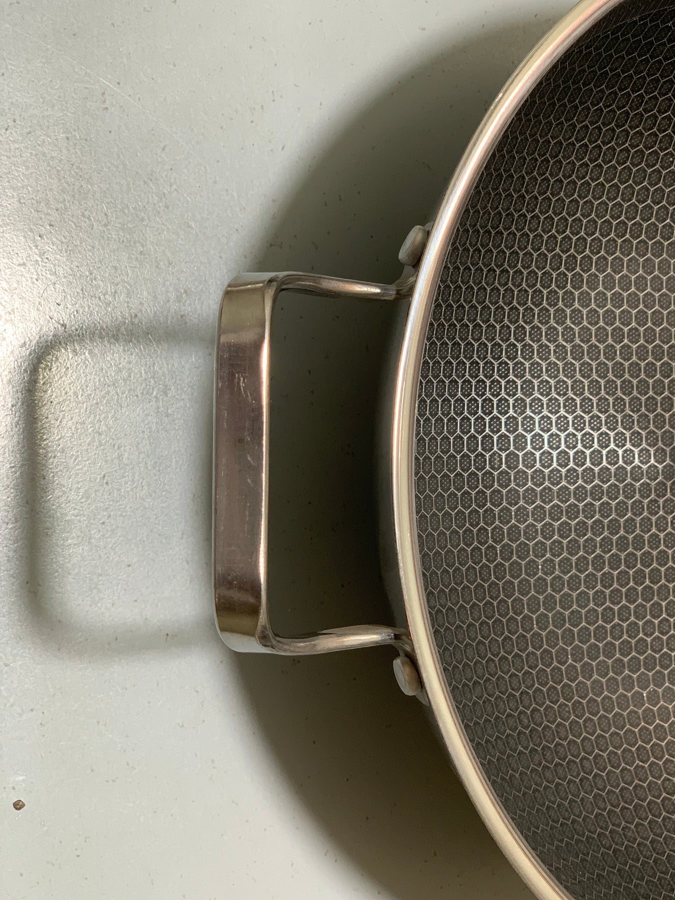 DUBAIZONES™ HoneyComb Laser Coating deep karahi/Handi , Stainless Steel