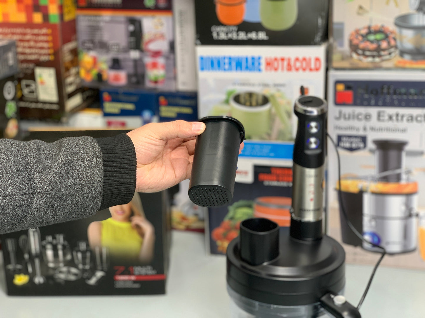 Redmond Hand Mixer and Blender Stainless Steel