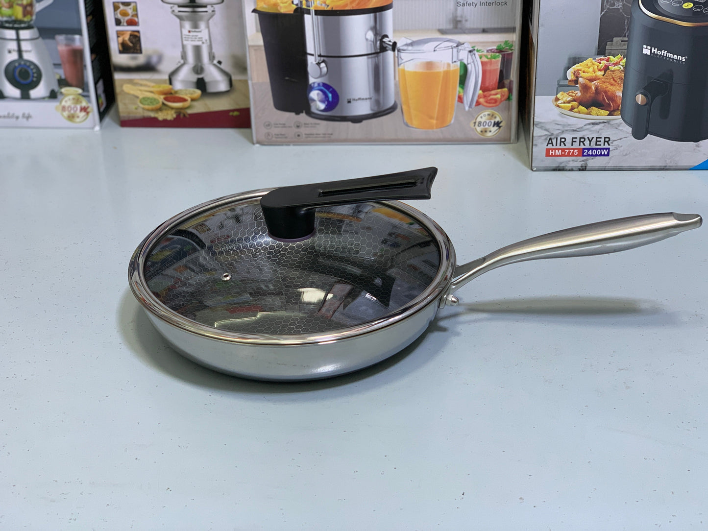 Laser Coated Shallow fry Pans| Top quality