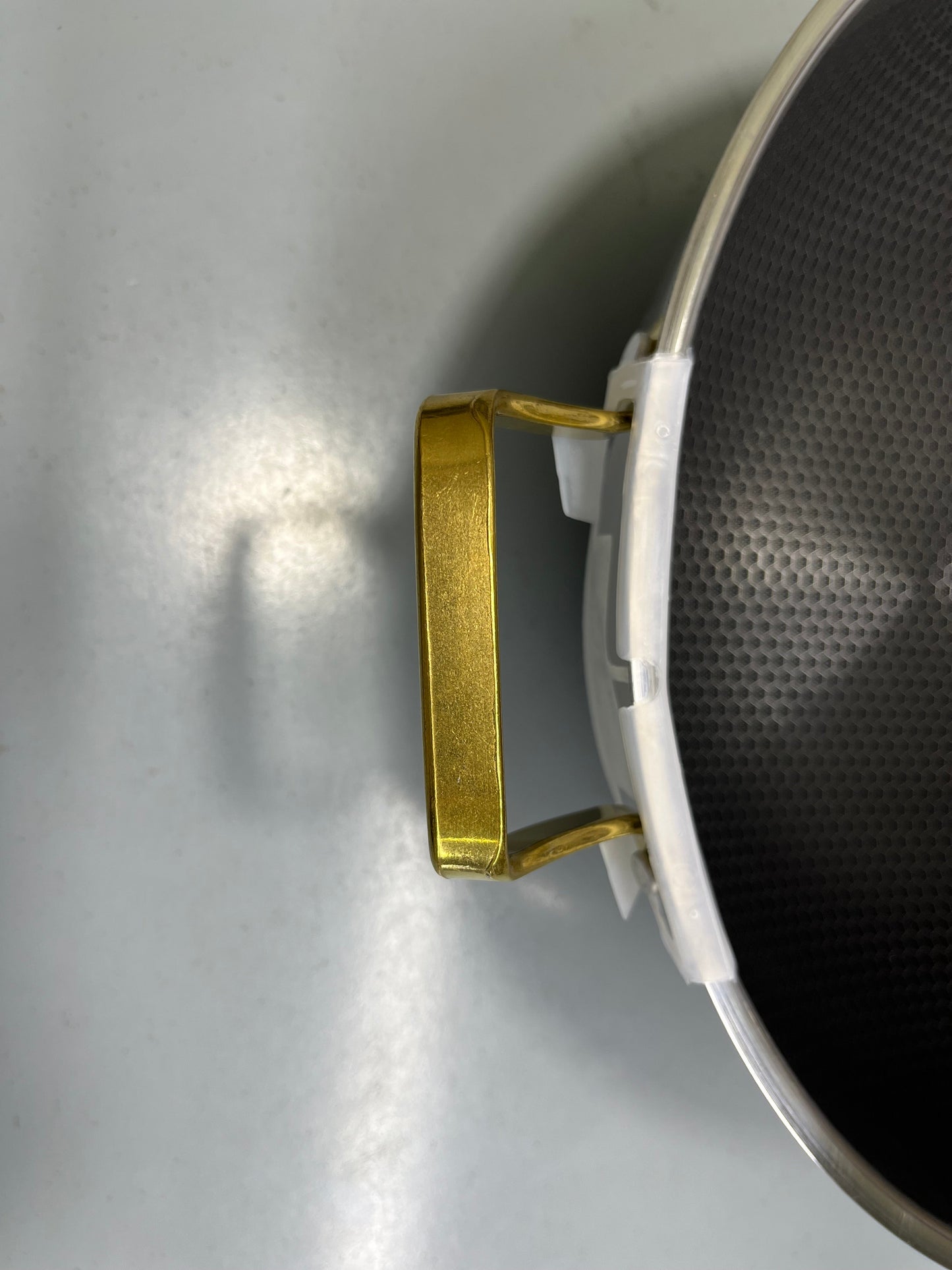 DUBAIZONES™ Laser Coating Handi / Karaai with Golden and Blue Handles