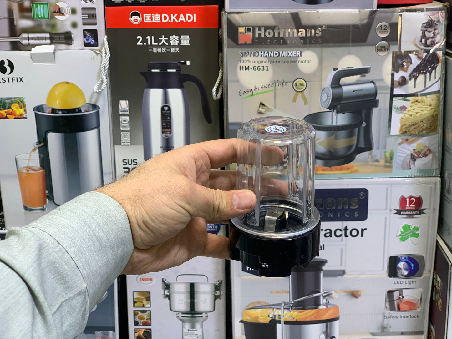 Tiffany Brand’s Electric Chopper and Blender/Juicer Set