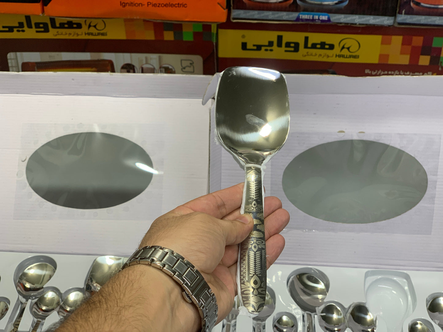 DUBAIZONES™ Arshia Stainless Steel Cutlery Set – 53 Piece