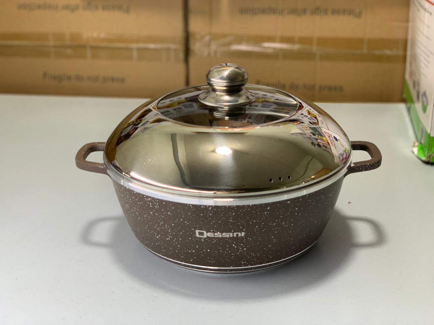DUBAIZONES™ 10 PCS Dessini Die Cast cookware Set