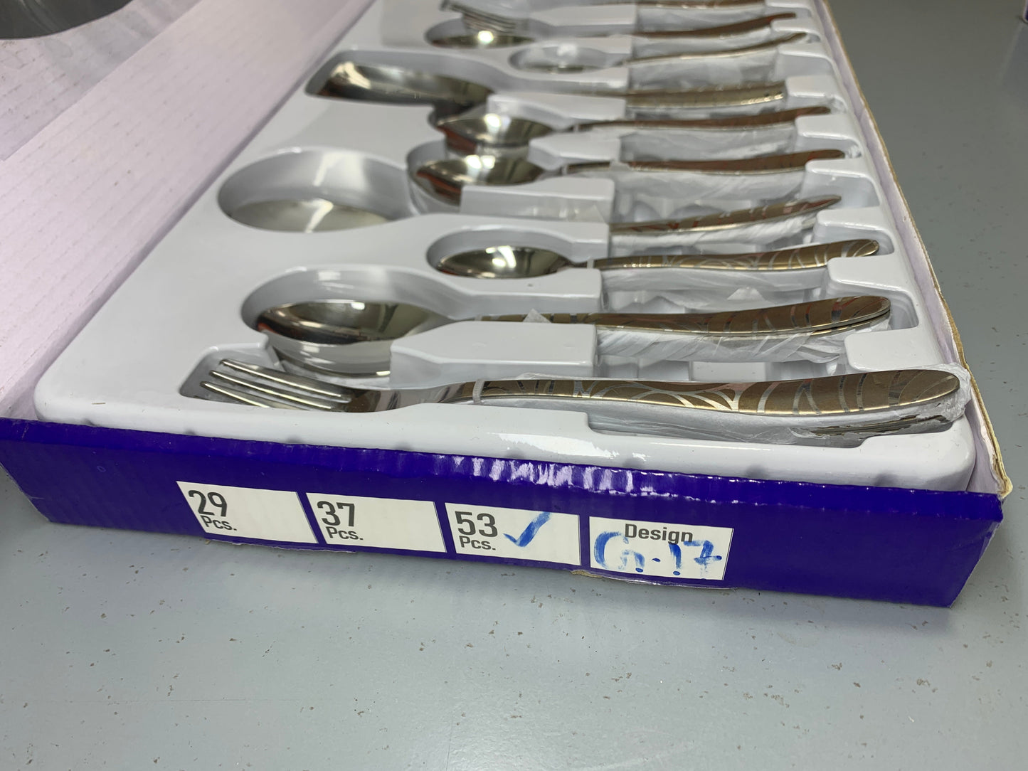 DUBAIZONES™ Arshia Stainless Steel Cutlery Set – 53 Piece