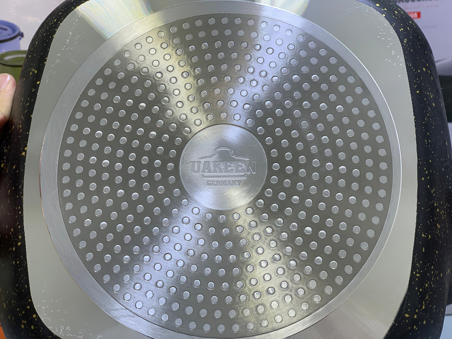 Uakeen 13-Piece Premium Non-Stick Cookware Set – Elegant German Design for Modern Kitchens