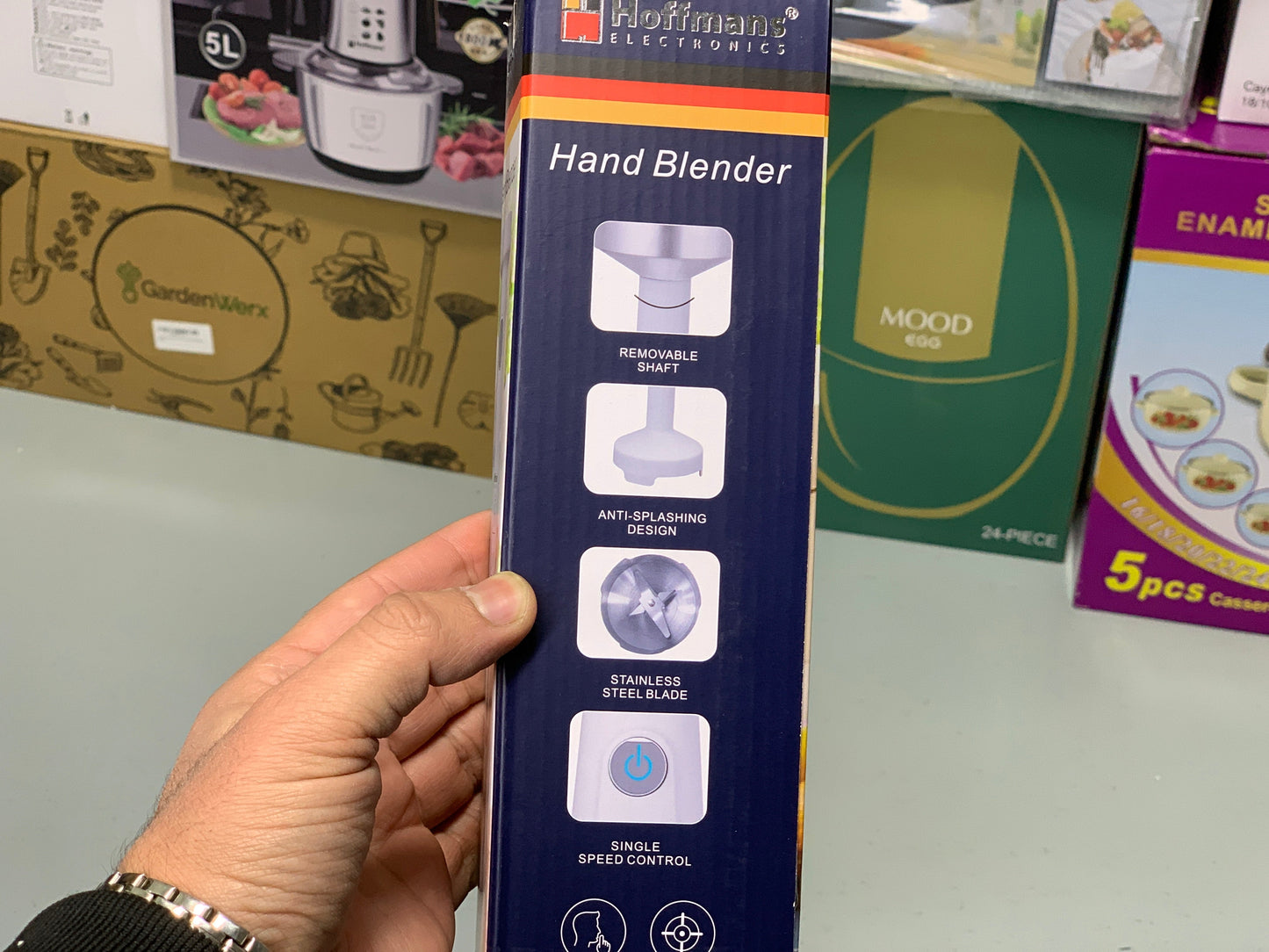 DUBAIZONES™ Hoffmans Electronics Hand Blender