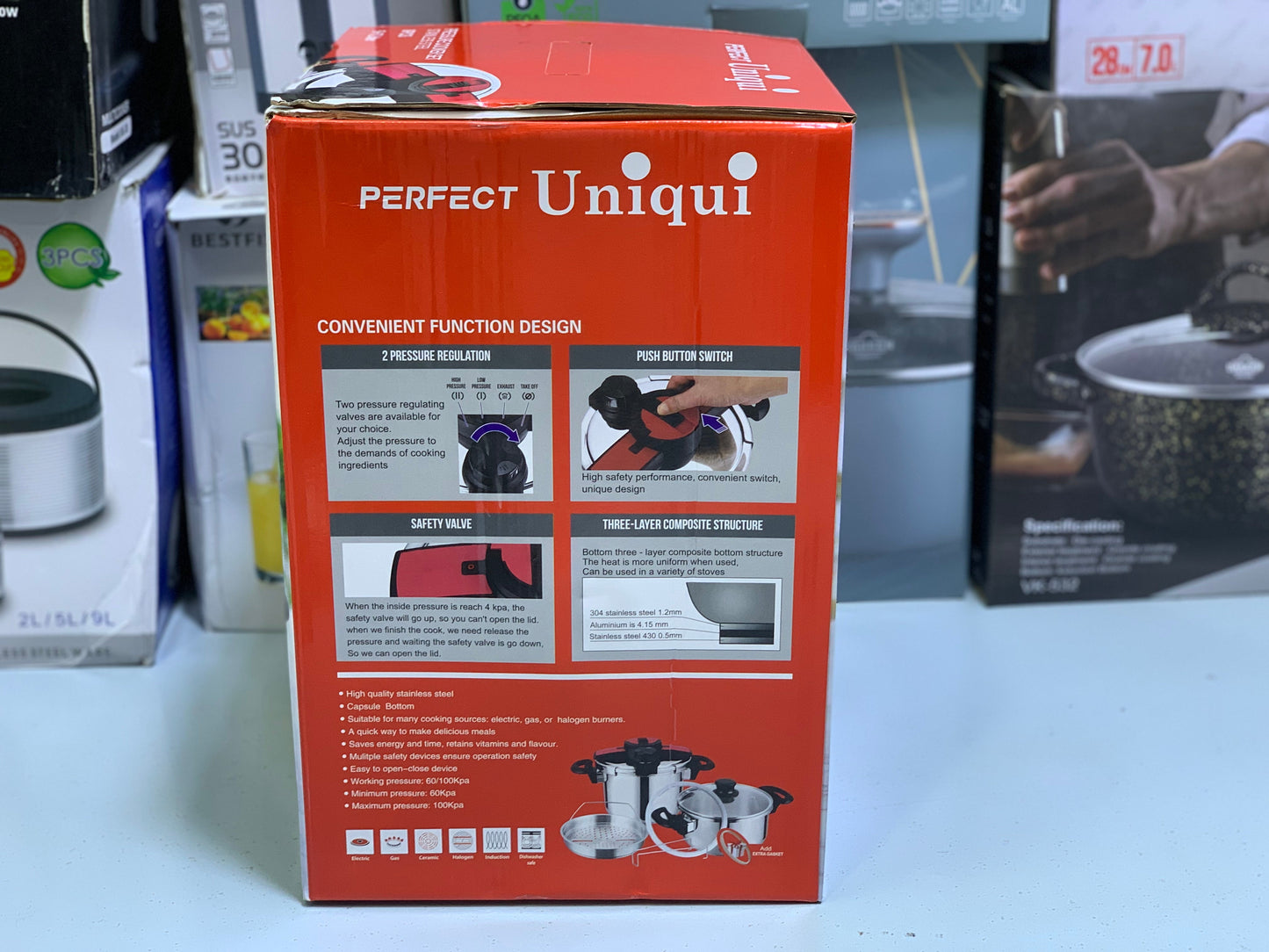 Perfect unique 3 in 1 Pressure Cooker