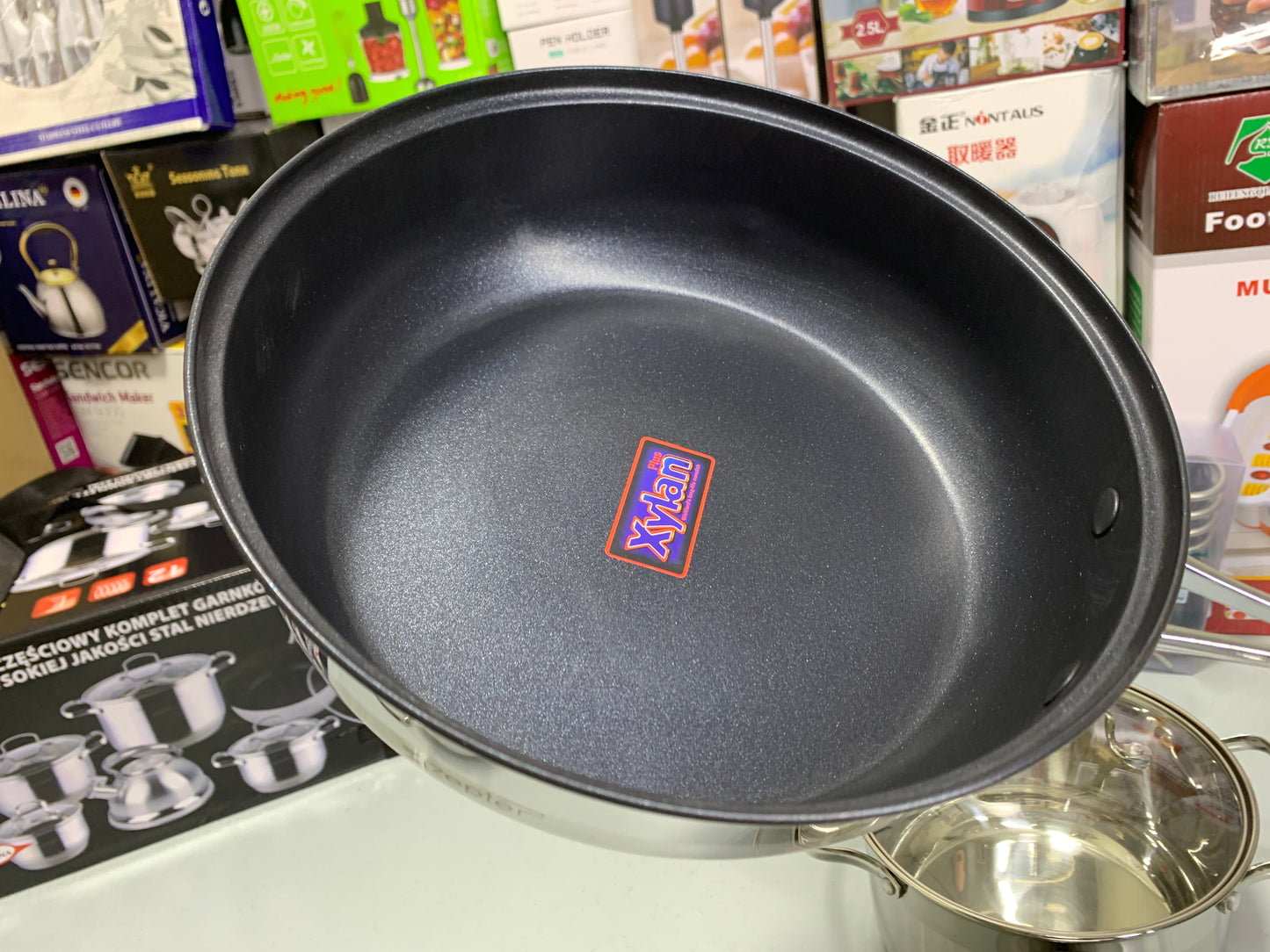 DUBAIZONES™ Zepter Brand 12 Pieces Cookware Set Stainless Steel