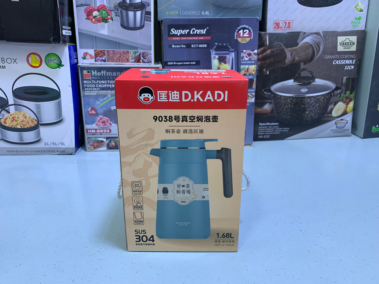 D Kadi Tea Thermos , SUS 304 Stainless Steel Tea pots