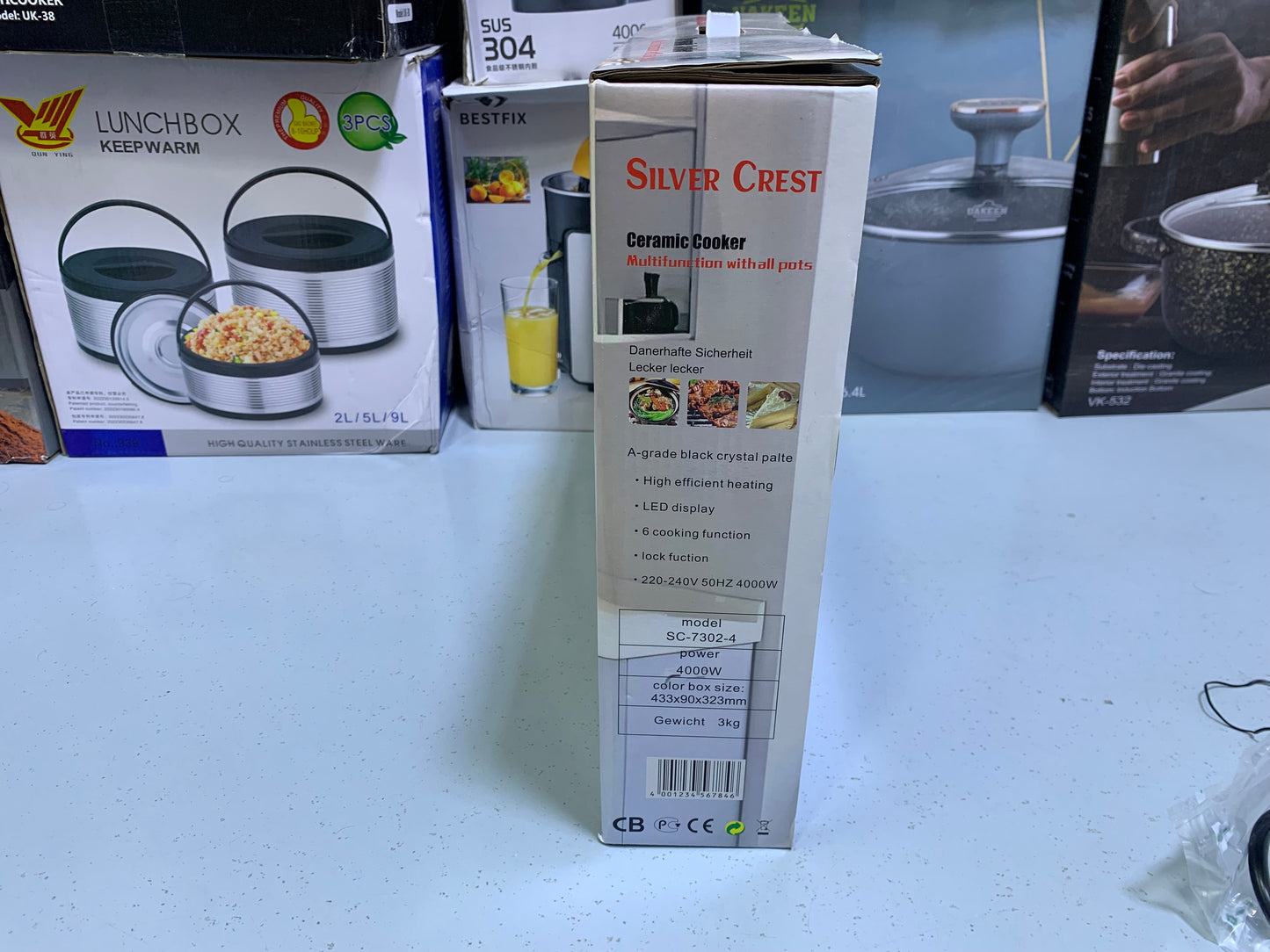 Silver Crest Ceramic Hotplate Model SC-7302-4