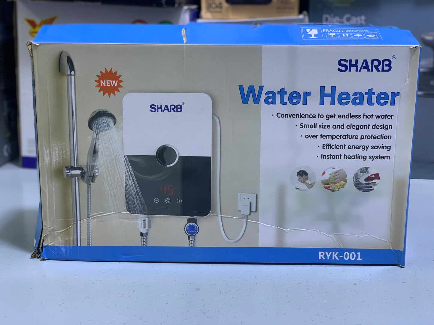Instant Water Heating Geyser