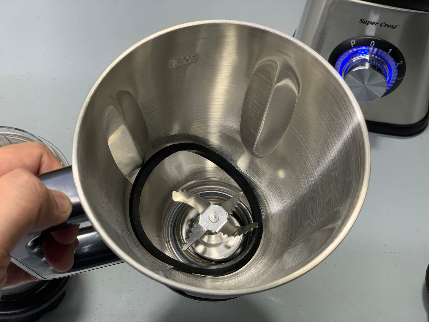 DUBAIZONES™ Super Crest 3 in 1 Juicer ,Blender and Chopper