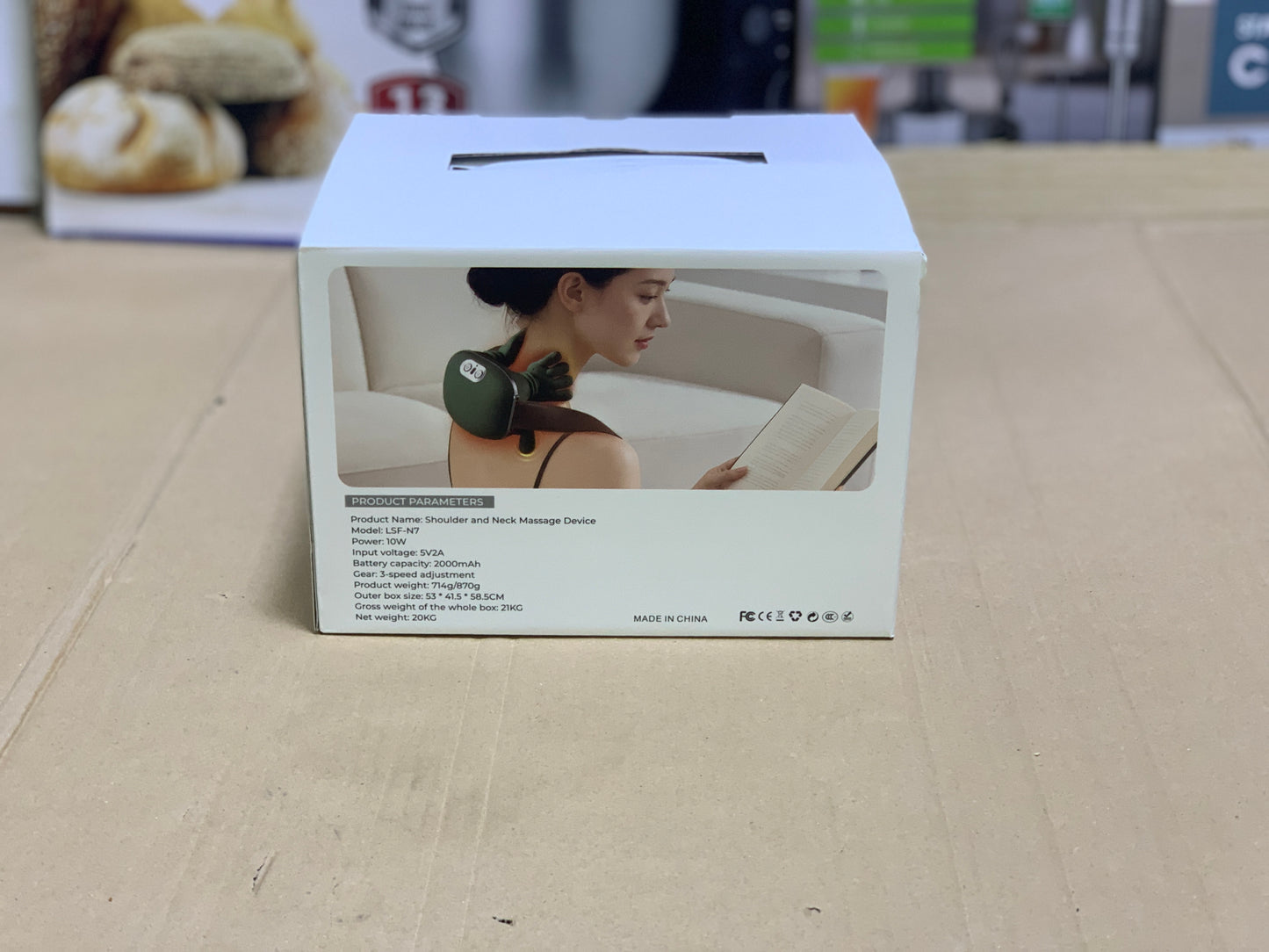 MDHL Electric Shoulder & Neck Massager with Warm Compress