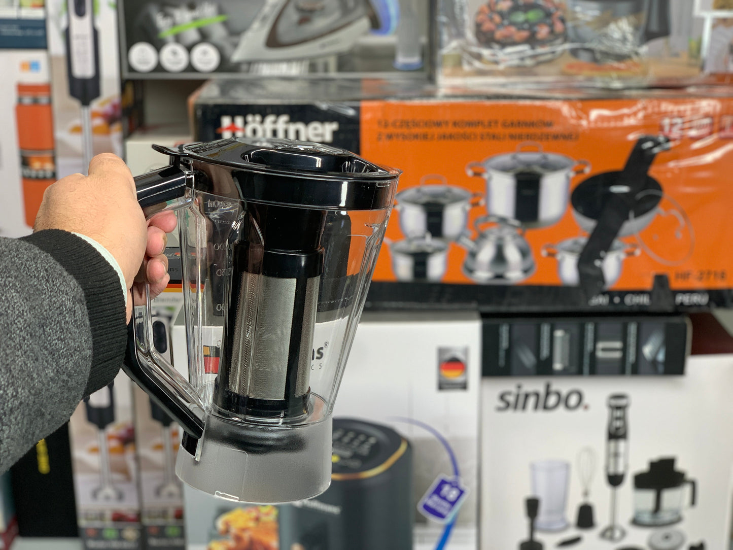 Hoffmans Multi Functional Food Chopper (Pure Copper Motor)