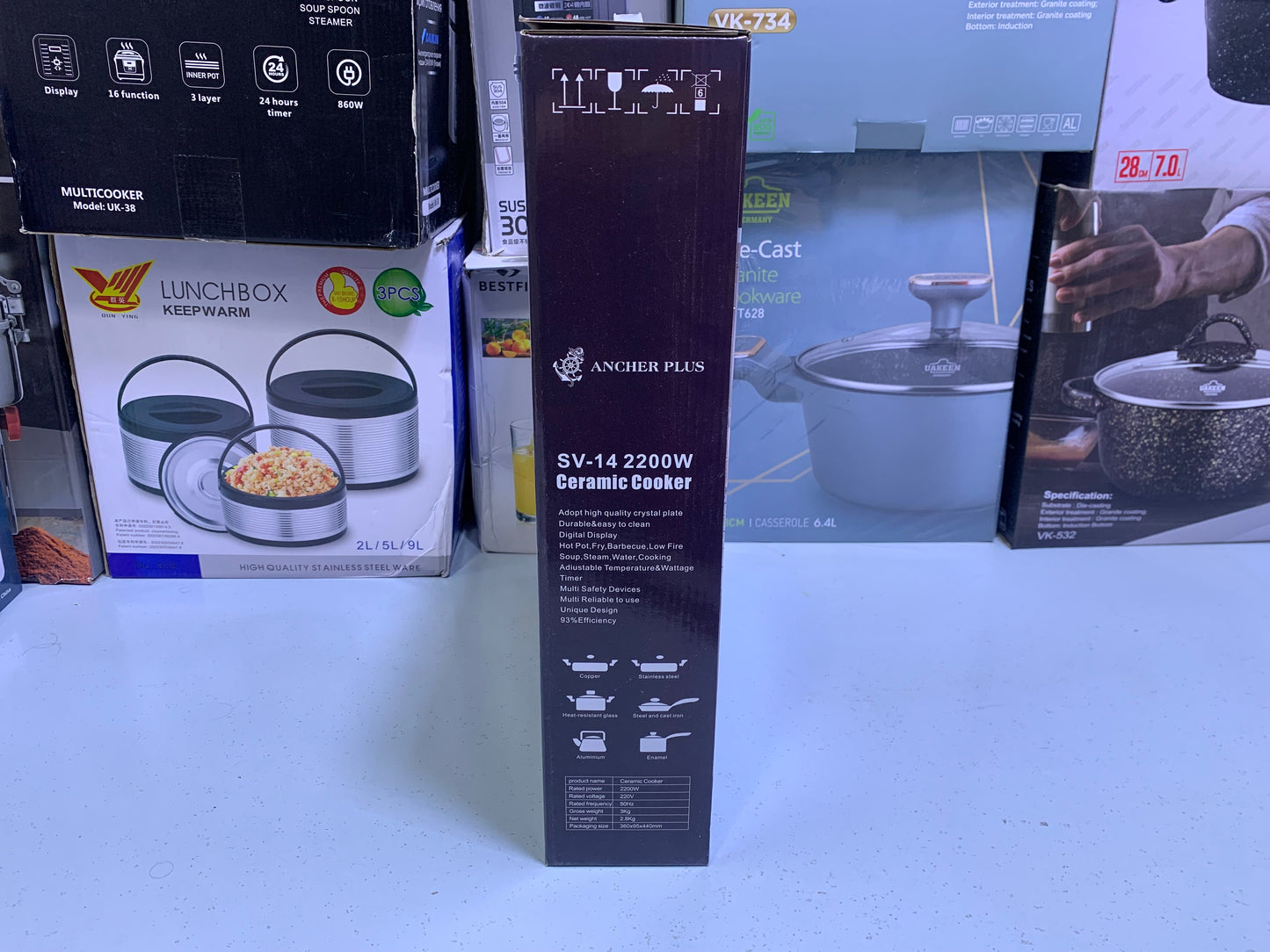 Ancher Plus Ceramic Cooker Model SV-14