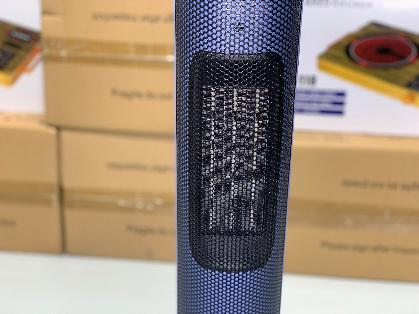 DUBAIZONES™ 3D Flaming Stand Heater – Japanese Quality with Remote Control