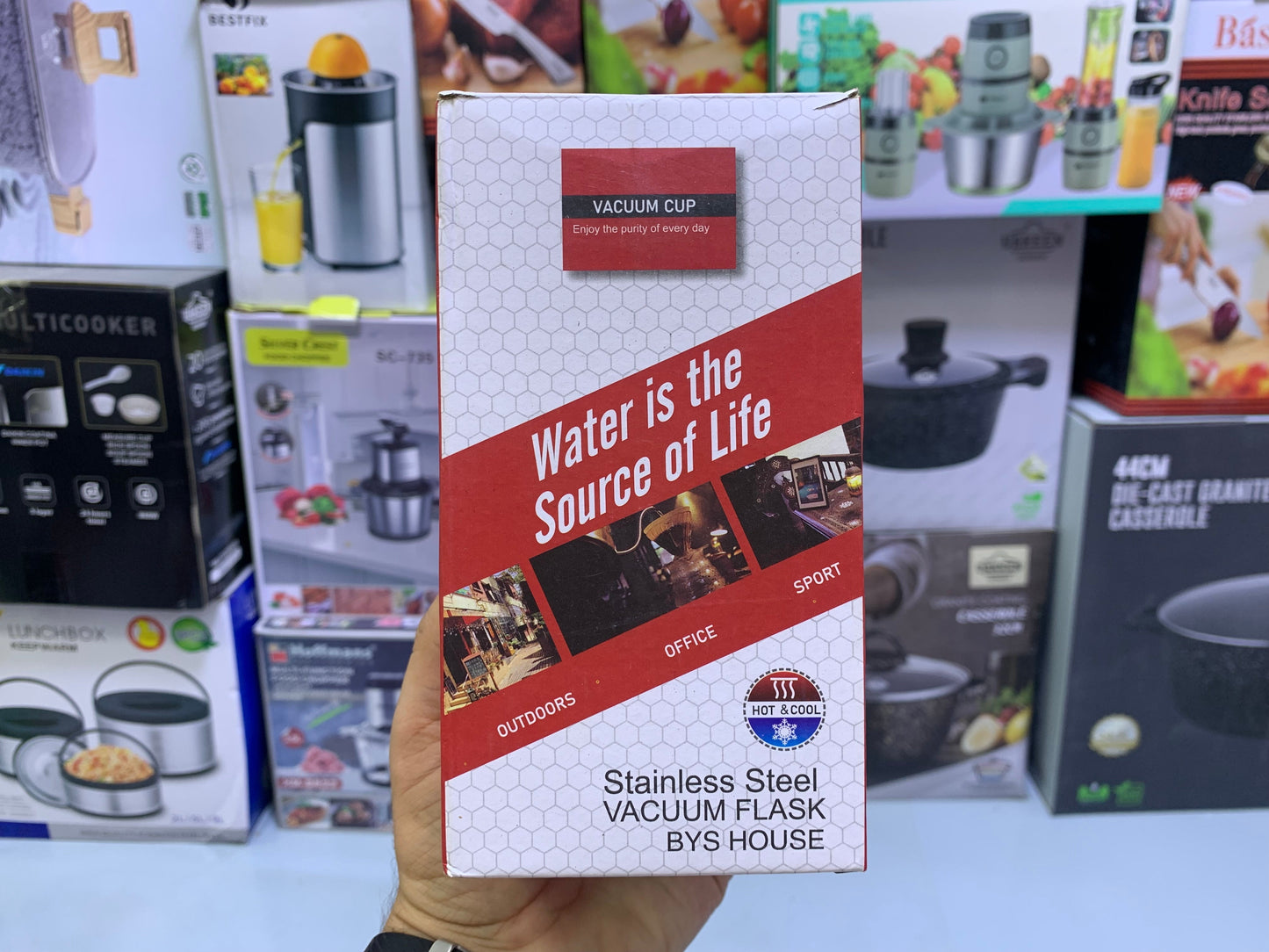 Coffee Mug Stainless Steel Vacuum Flask BYS House SUS 304