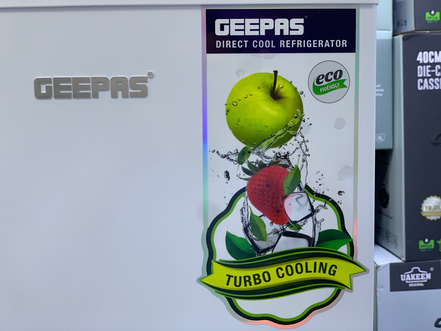 Geepas Mini Refrigerator| 1 Year Warranty