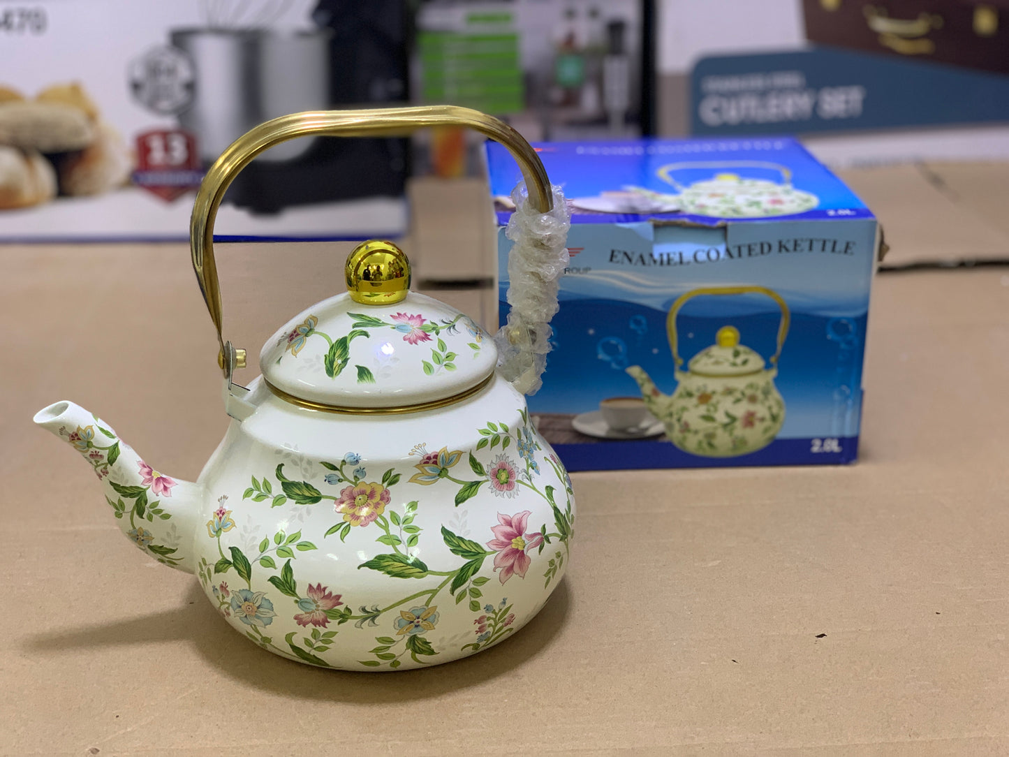 Enamel Coating Tea Kettles