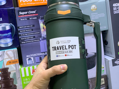 Travel Pot Water Bottle 2500ml and SUS 304 Stainless Steel Hot and Cool 24 Hours