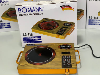 DUBAIZONES™ Imported B0MANN Induction Cooker 3500W (Model B0-118)