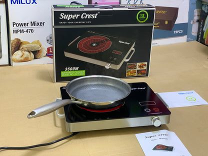 Super Crest Infrared Hot Plate 3500 Watt