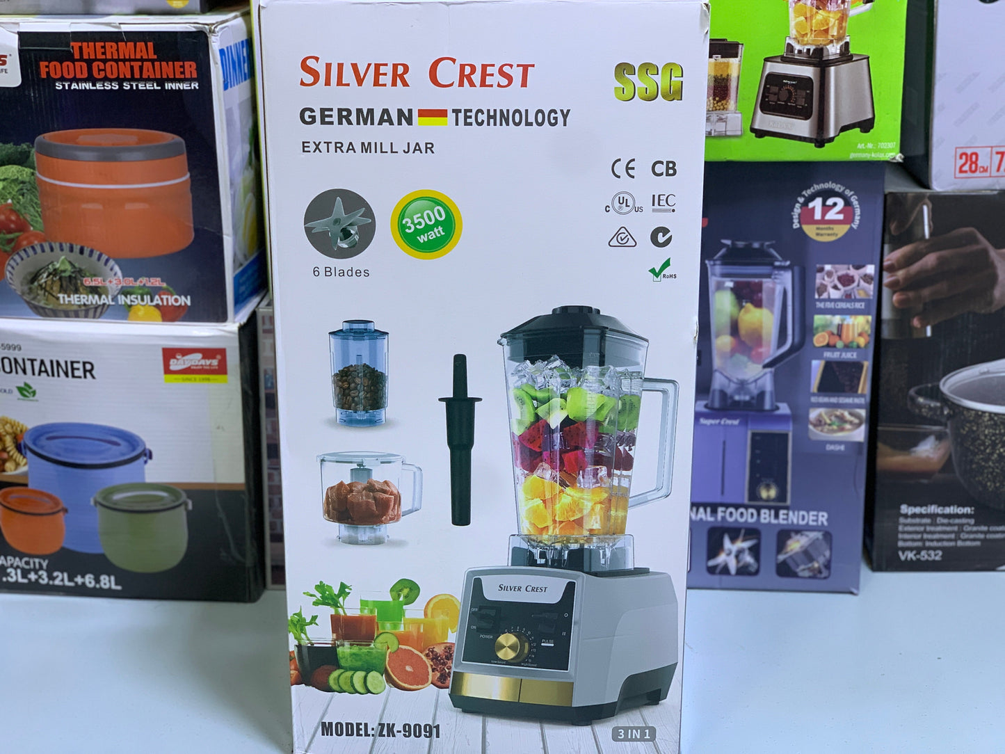 Silver Crest 3 in 1 Juicer| German🇩🇪Technology|3500W