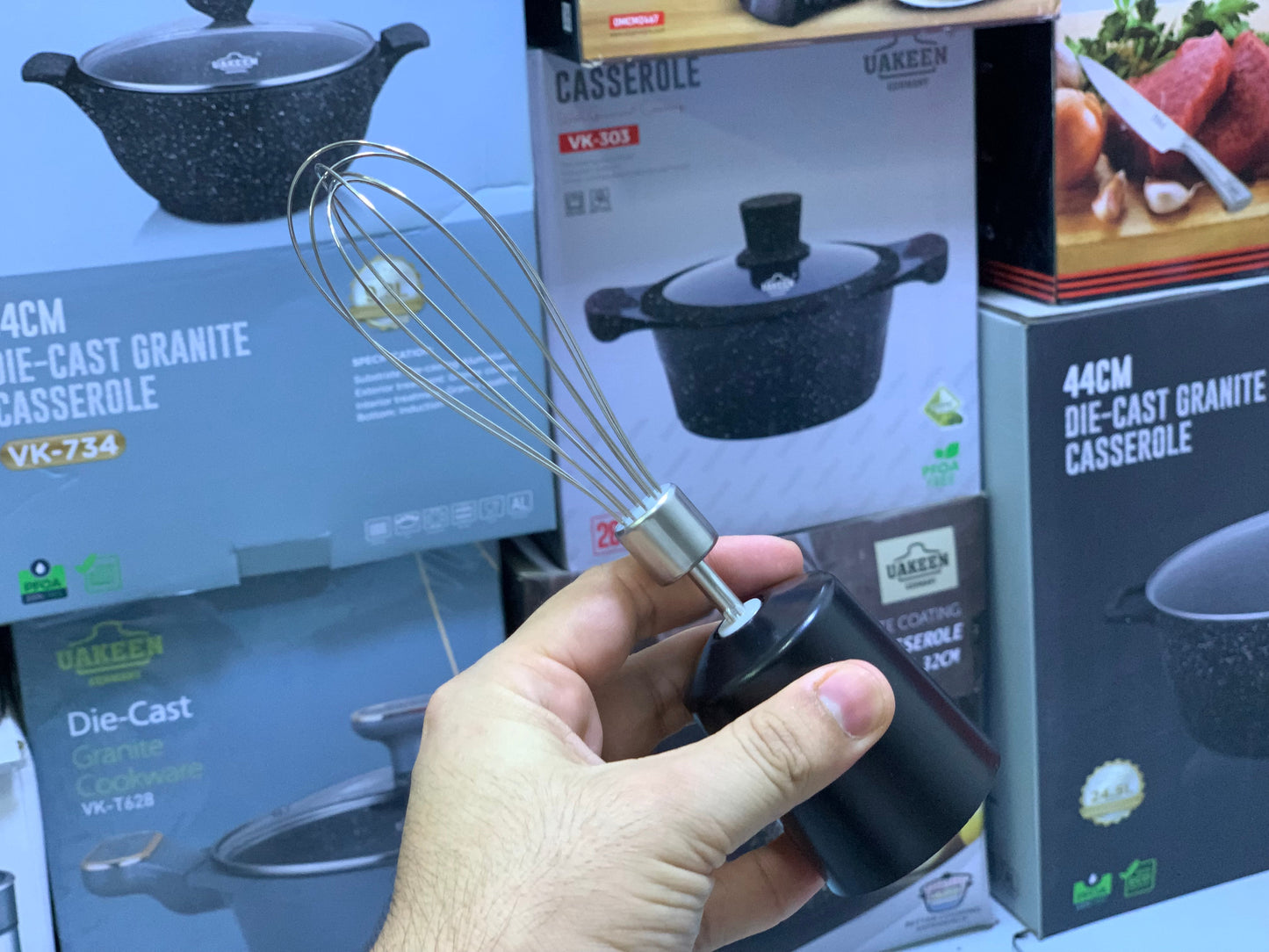 Hand Blender Set 4 in 1 Stainless Steel