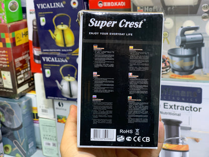 Super Crest Dough and Beater | Hand Mixers 750w Model: SCT 5008