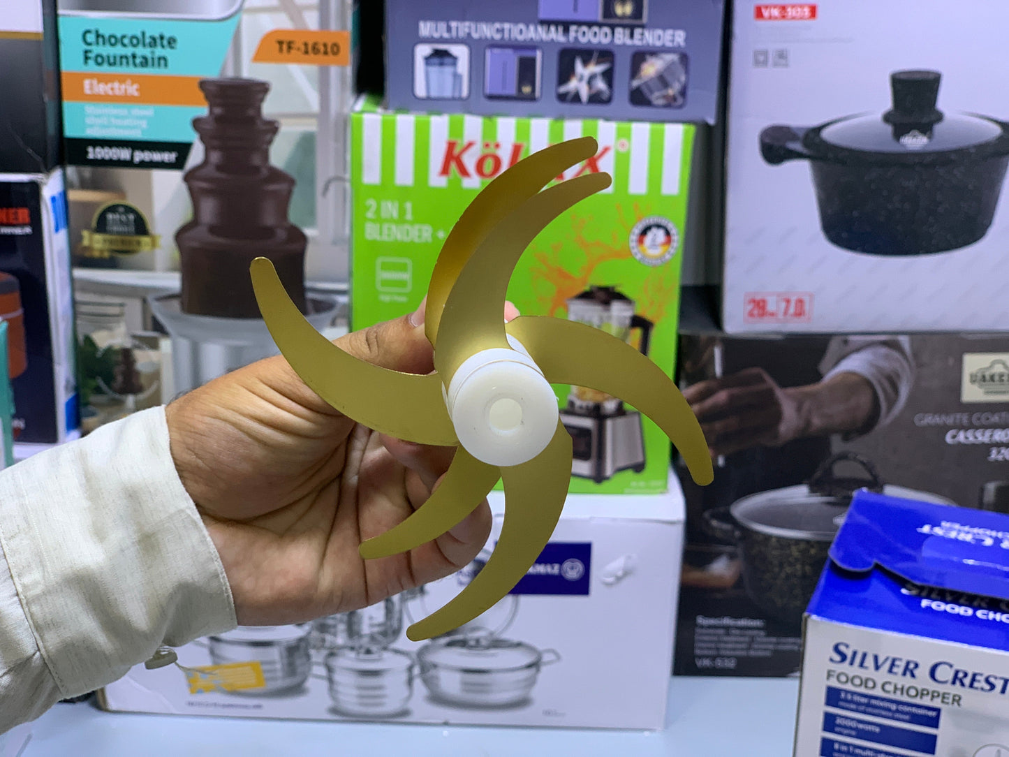 Silver crest 8 in 1 Food Chopper , Lasi Maker and Manual Chopper Full Copper Motor