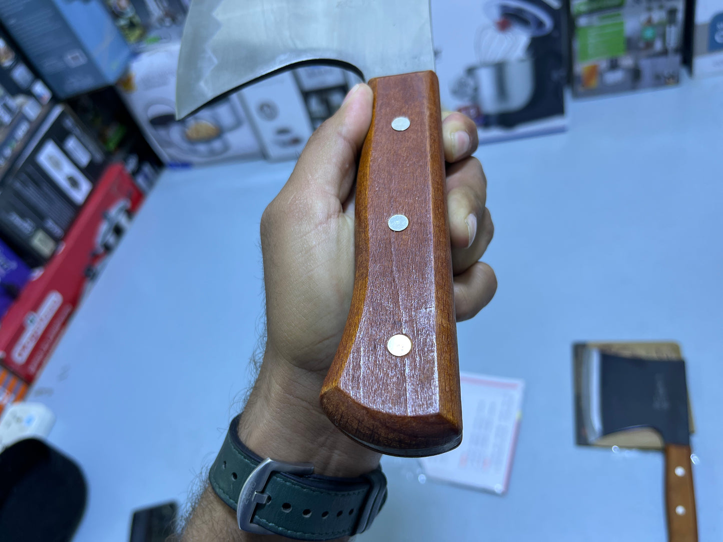 Tokah ( cleaver ) Limsuo De (利索得) brand stainless steel kitchen cleaver or meat  hatchet🪓
