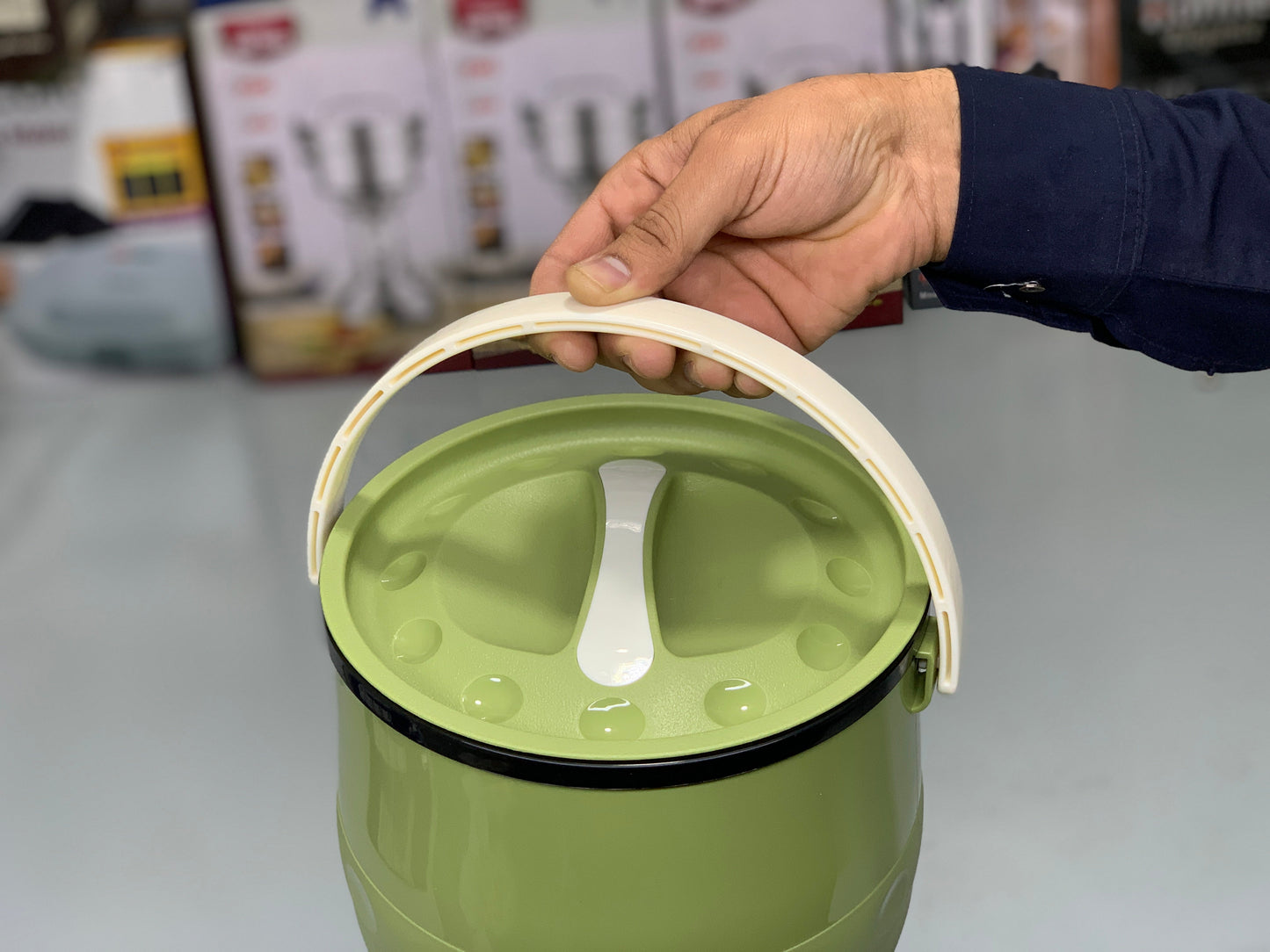 Food Container Stainless Steel 1.3L 3.2L and 6.8L