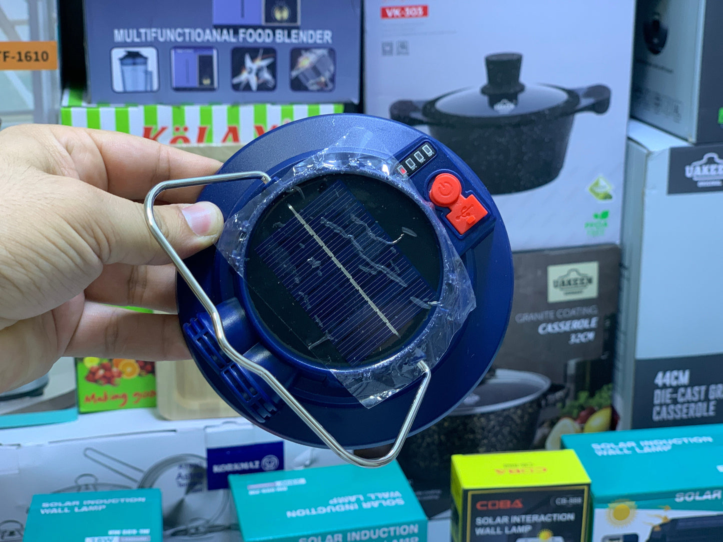 Hurry Bolt Solar Multifunctional Lamp HB-9588