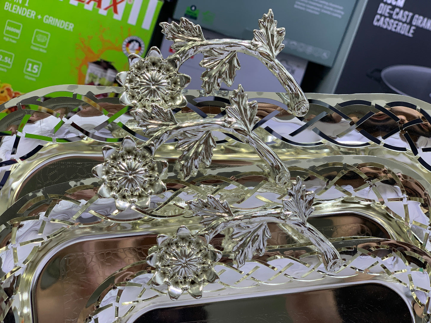 Stainless steel Tray set Model H-1 Silver