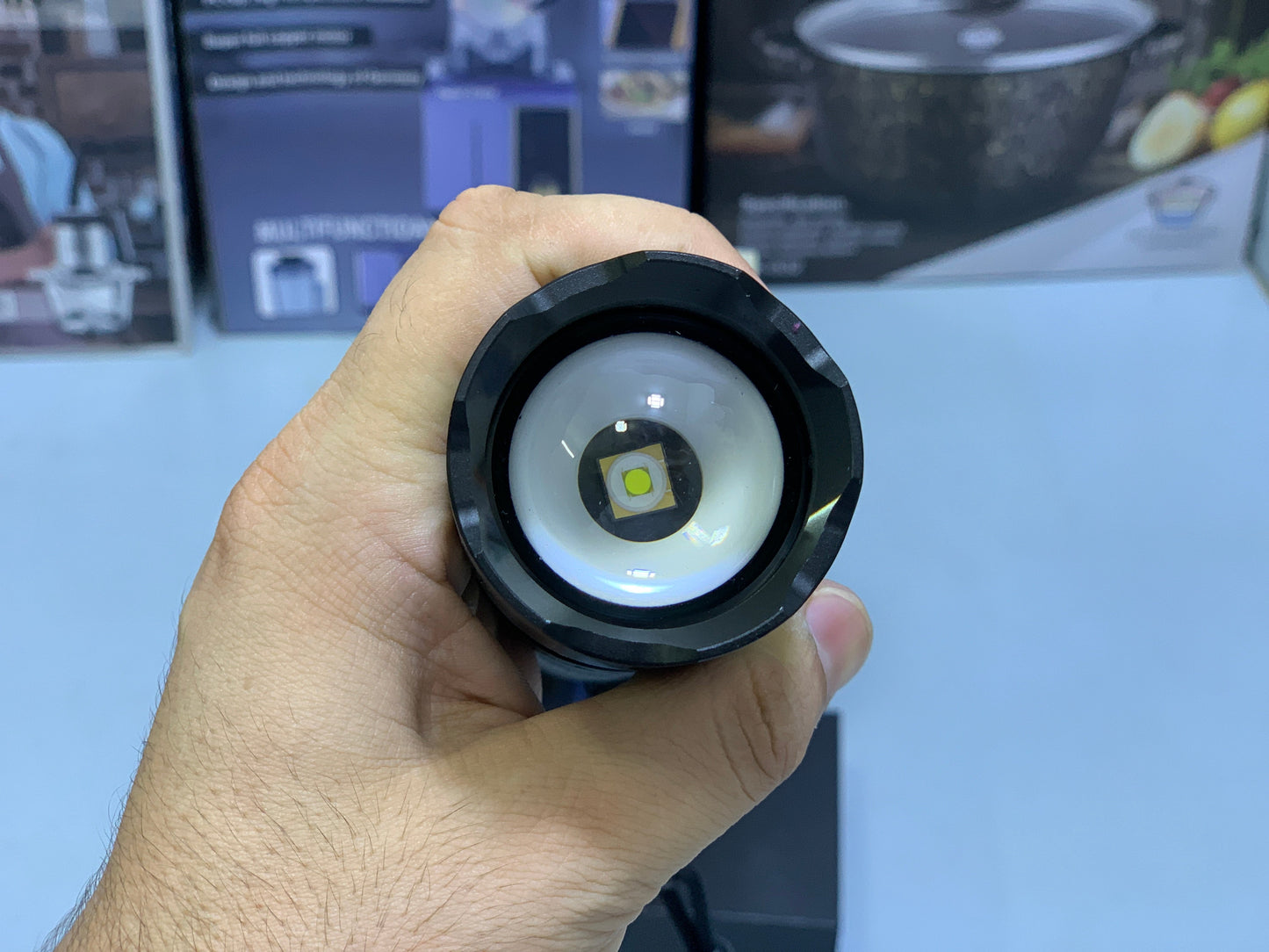 Coba Laser Torch , Handheld outdoor Flashlight Model : CB-G671