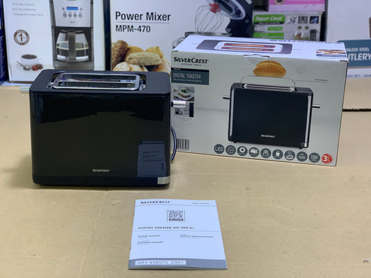 Silver Crest Digital Toaster