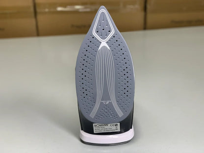 DUBAIZONES™ imported BOMANN Steam Iron – 2000W, 1-Year Warranty (made in germany)
