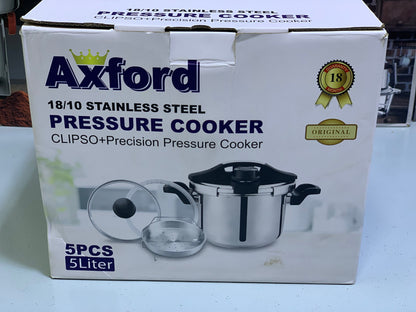 Axford 5L Pressure Cooker|18/10 Stainless Steel