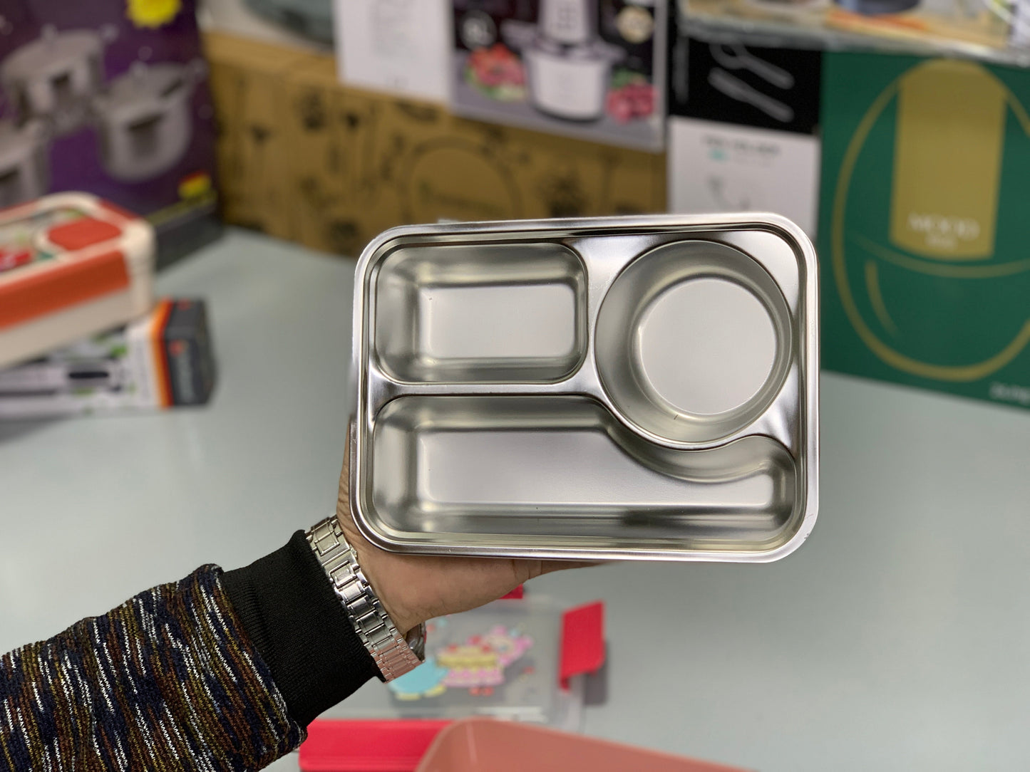 DUBAIZONES™ Kids Lunch Box with Spoon and Container